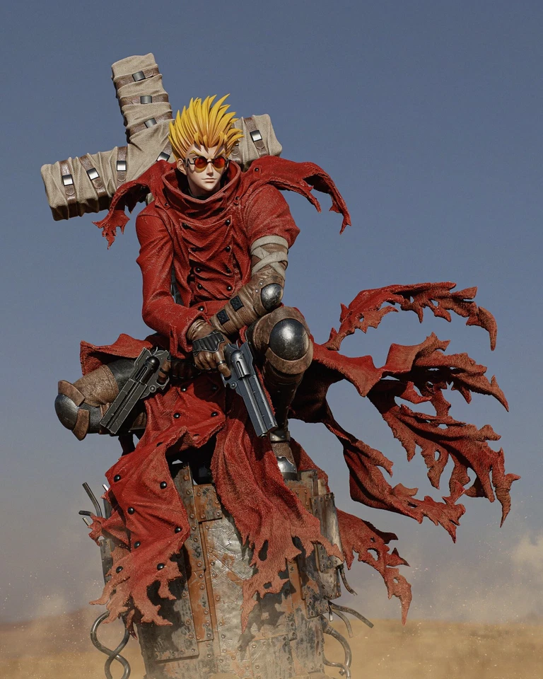 Vash Trigun Modello in Resina da assemblare e dipingere Action Figure - Imagen 2 de 4