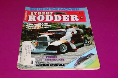 June 1982 Street Rodder Magazine. 34th Oakland Roadster Show Barris & Roth.