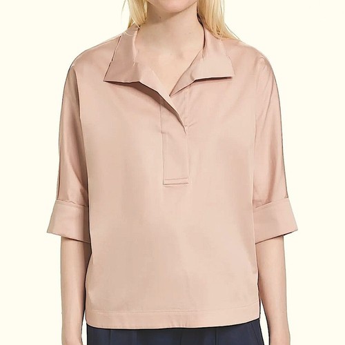 Ted Baker London Avereye Rose Batwing Popover Minimalist Relaxed Blouse Size 2