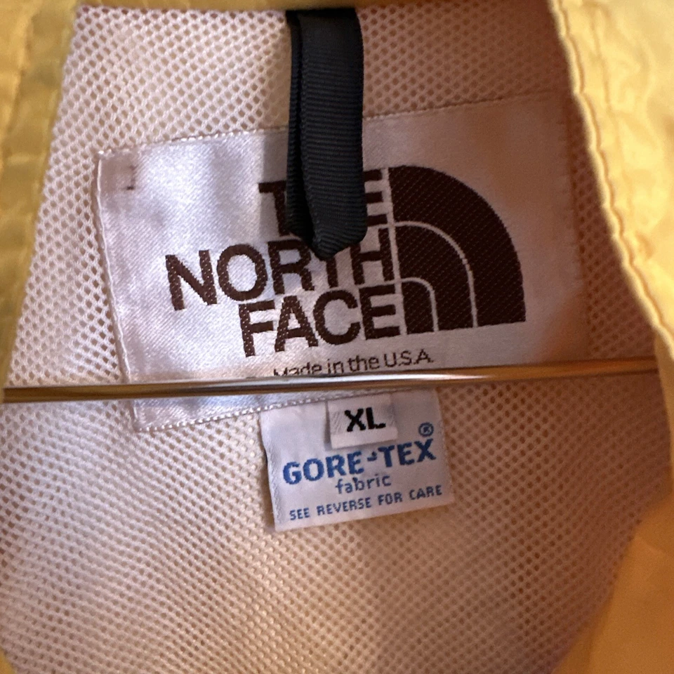 Traje de Lluvia Prendas para el torso e Inferior XL Vintage Años 80 Cara Norte Etiqueta Marrón Velo Gore-Tex Foto 3 de 4