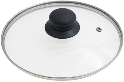 Coperchio In Vetro Temperato Caraway Da 17,8 Cm Per Pentole E Padelle - Adatto A Forno Fino A 218°C, Lavabile In Lavastoviglie, Vetro Trasparente Atossico