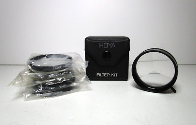 6 Pcs Hoya Filter Kit 49mm Multivision Diffuser Star-Six NDX2 UV(0) w/ Case
