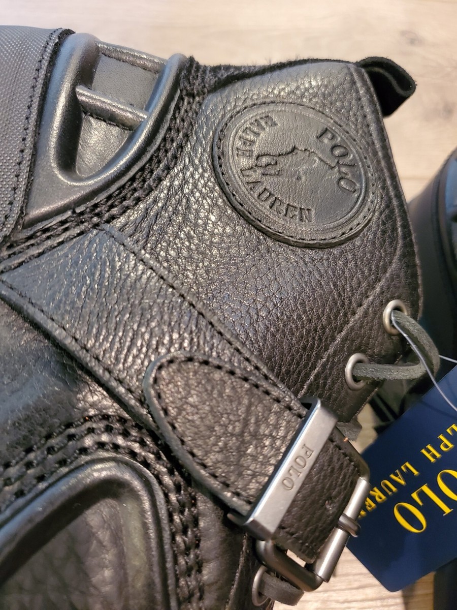 Polo Ralph Lauren Oslo Waterproof Leather Boots Mens Size 8.5D