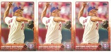 3 CARD ANTONIO BASTARDO BASEBALL CARD LOT 893