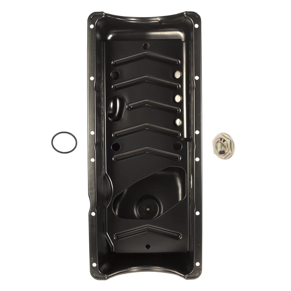 OEM NUEVO cárter de aceite + junta tórica adaptador de tuerca exterior interior 7,3 L turbo diésel F7TZ6675BBB Foto 3 de 4