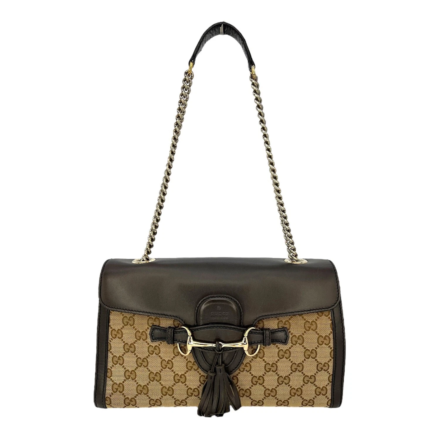 Sac à bandoulière à rabat Gucci GG Supreme Emily