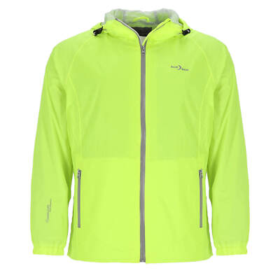 Blue Wave Herren Funktionsjacke Regenjacke Fabian Verstaubar Mesh-Futter Kapuze