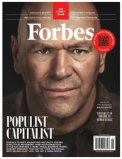 Forbes Magazine The Money Issue - Dana White ...