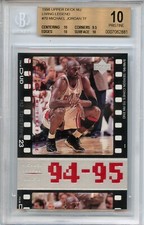 MICHAEL JORDAN 1998-99 UD UPPER DECK MJ LIVING LEGEND #70 BGS 10 PRISTINE POP 1