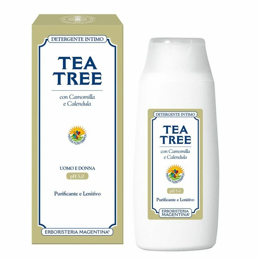 Detergente Intimo Tea Tree Erboristeria Magentina 200 ml