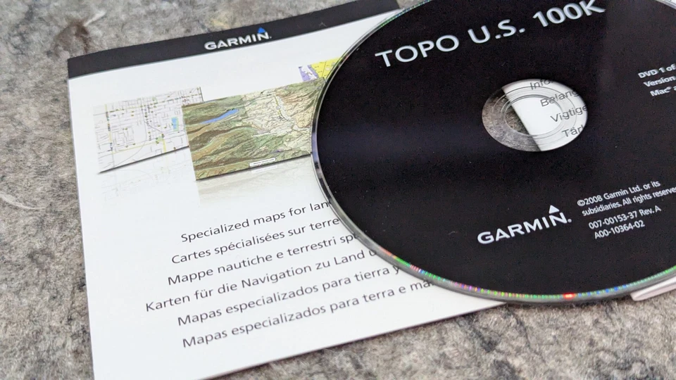 🔥Works🔥 Garmin Topo US 100K DVD Maps Version 4, Covers US/AK/HI/PR - Image 2 of 4