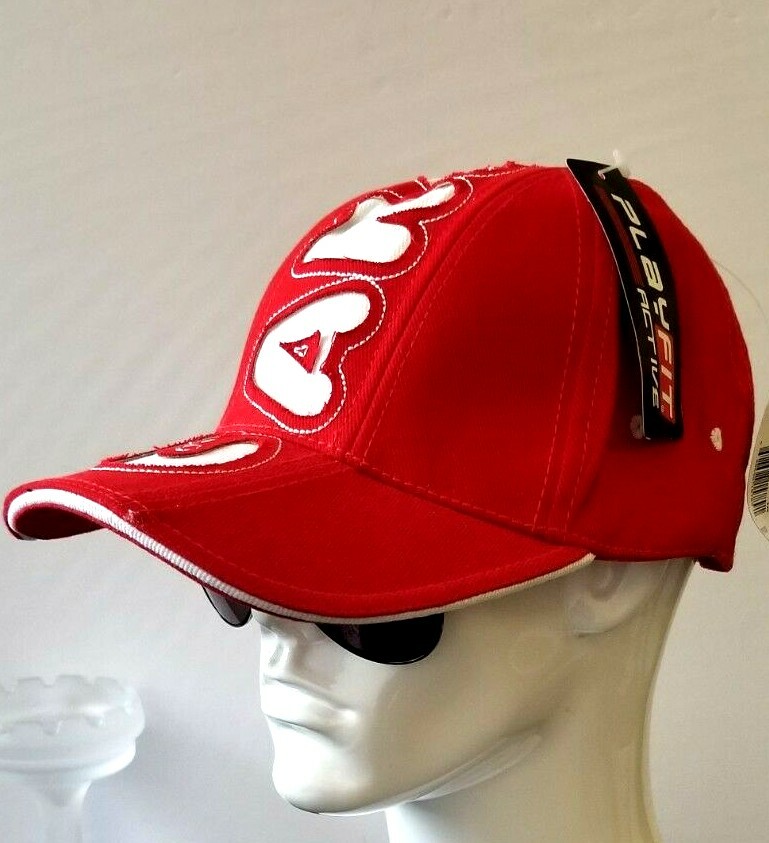 Canada Five Panel Red Rouge Adjustable Baseball C… - image 2