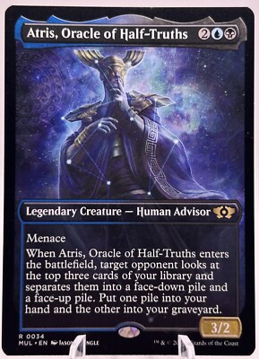 Atris, Oracle of Half-Truths 0034 Showcase Multiverse Legends MUL MTG NM