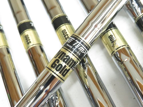 Used LH Nike Vapor Pro Forged Iron Set 5-PW Dynamic Gold S300 Stiff S - Picture 5 of 9