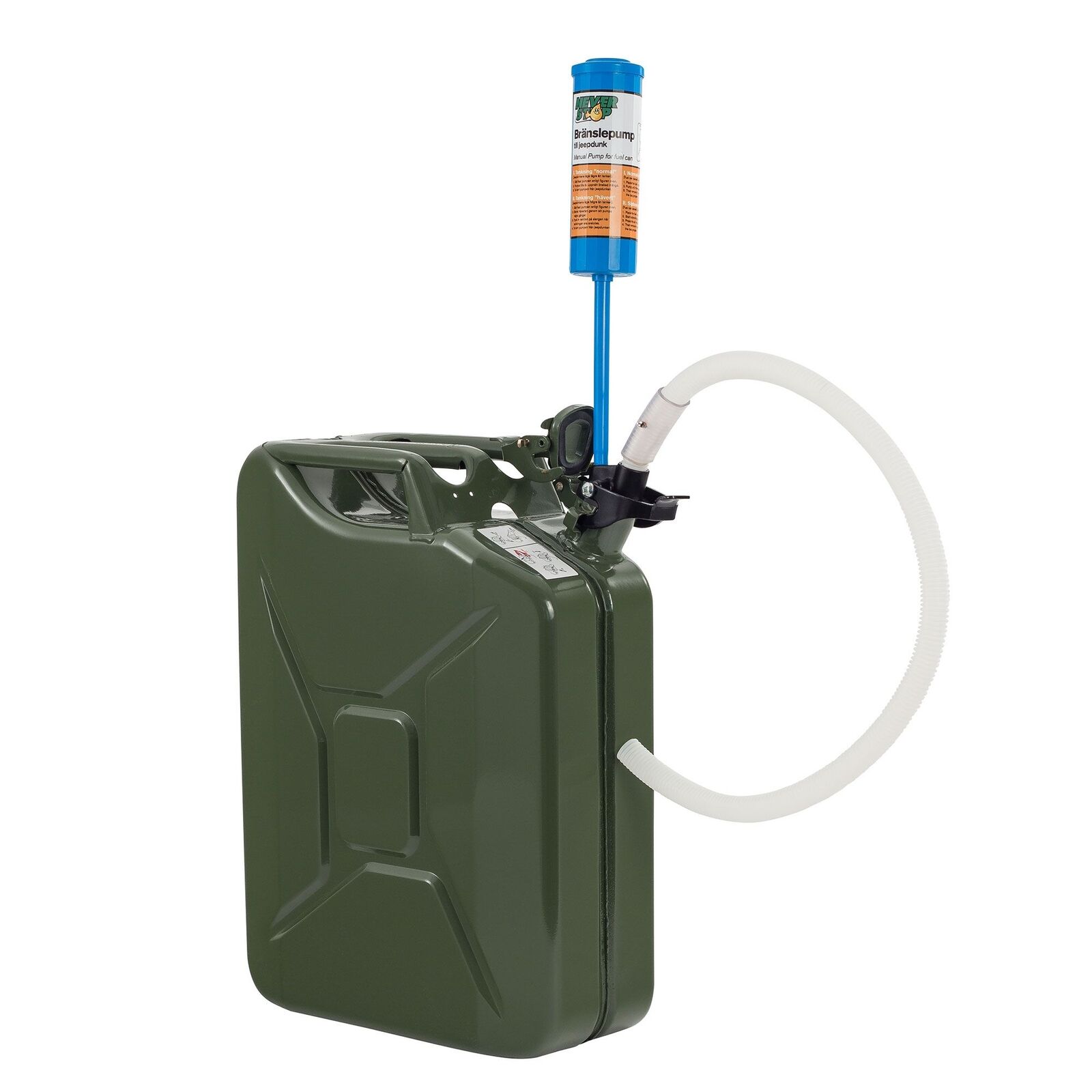 Pompe manuelle vide-fûts/jerrycans à siphon – eurokraft basic