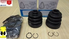 Front Inner & Outer CV Axle Boot Kit For Acura TL 2000-2014 EMPI Boots Base