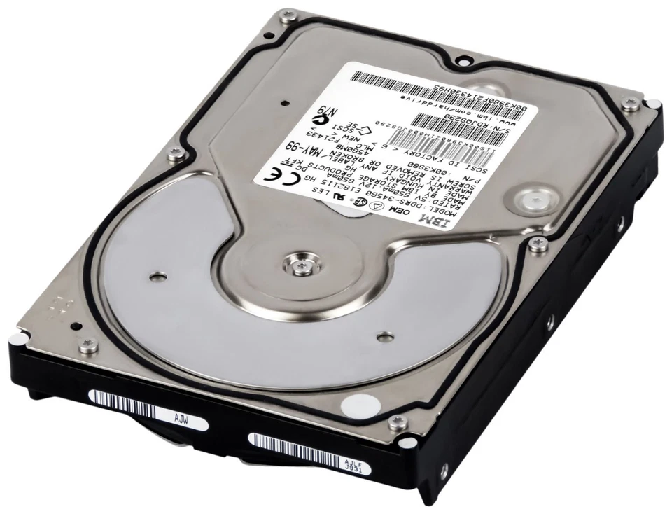 Hard Drive IBM Ultra 9ES 00K3980 DDRS-34560 4.5GB 7200RPM SCSI 50-PIN 3.5'' - Image 2 of 3