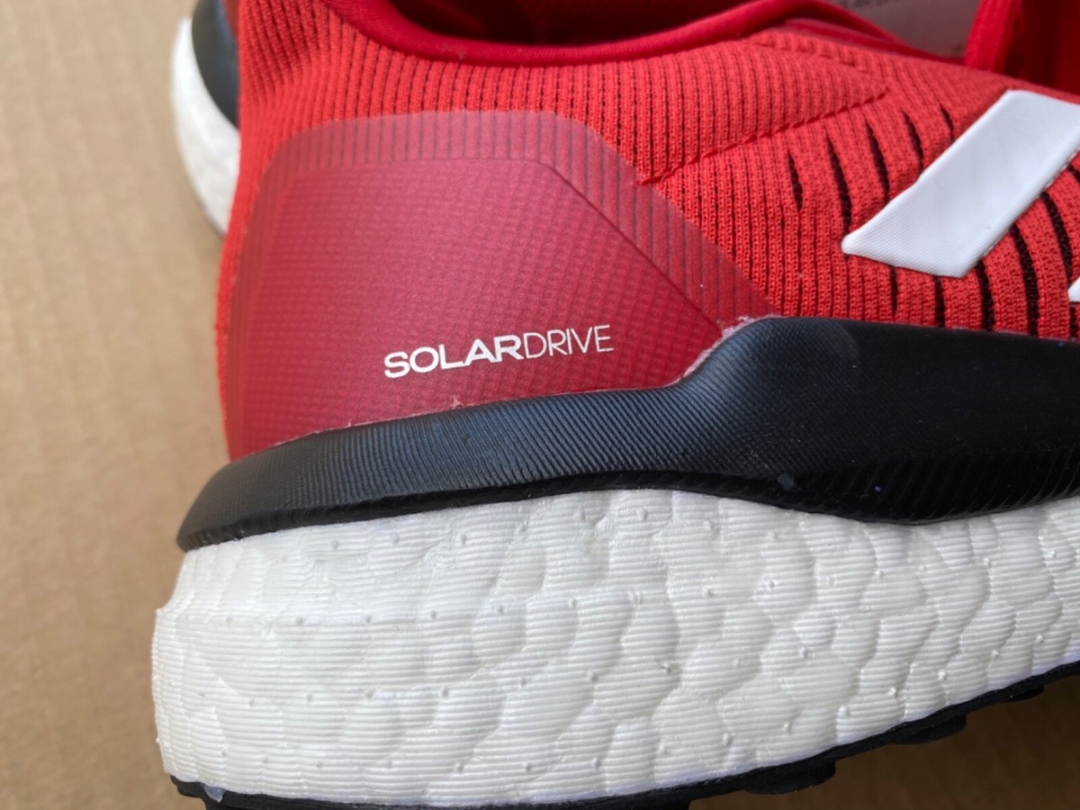 MENS ADIDAS SOLAR DRIVE 19 M EF0790 NEW SCARLET RED RUNNING  display picture 1