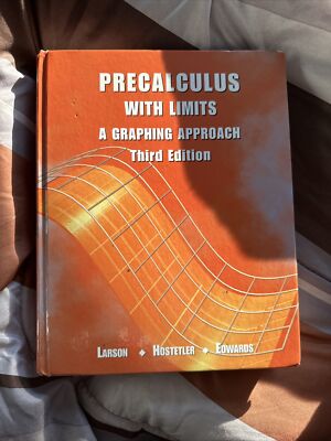 Precalculus with Limits : A Graphing Approach by Bruce H. Edwards, Ron Larson...