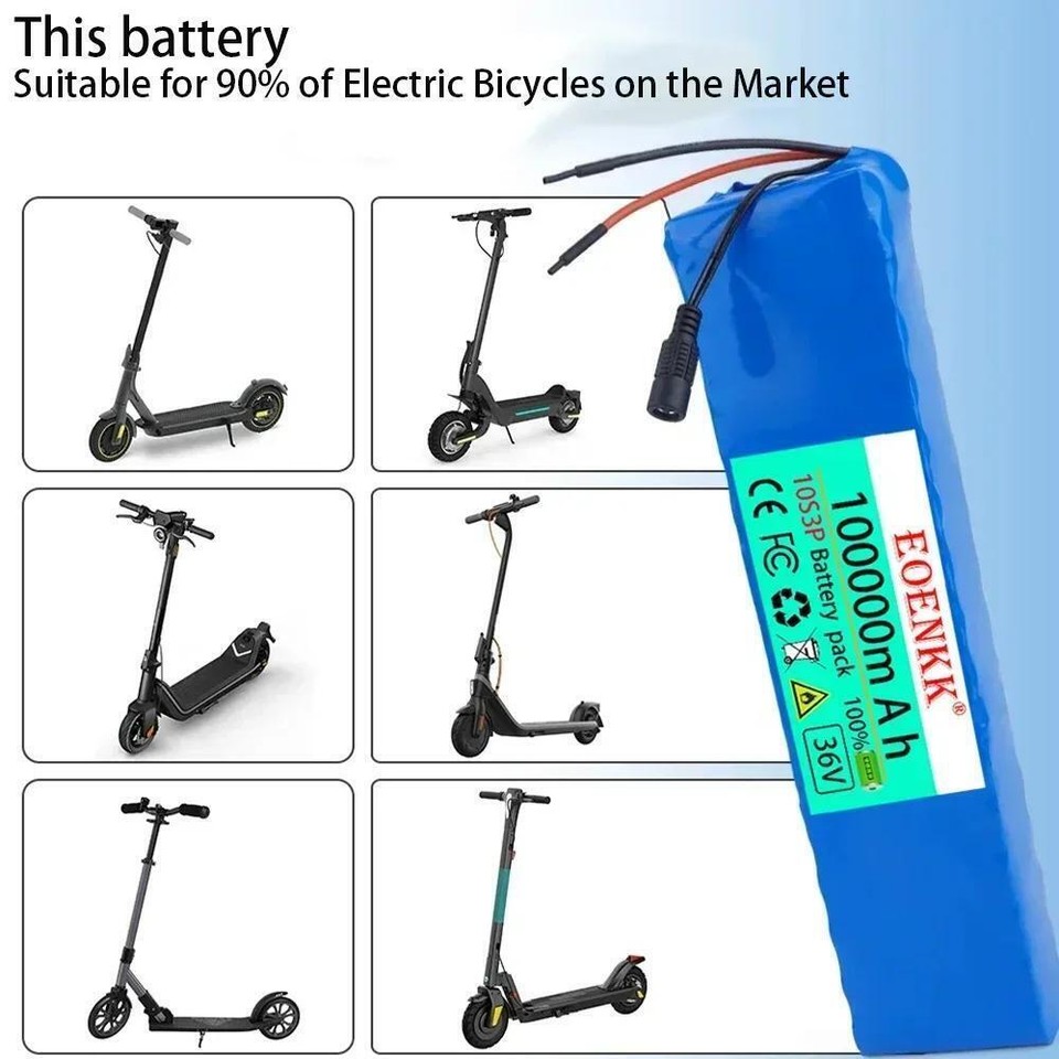 36V 100Ah 10S3P Rechargeable Li-Ion Battery Pack Power DC-XT60-SM 36V 100Ah 10S3P Rechargeable Li-Ion Battery Pack Power DC-XT60-SM