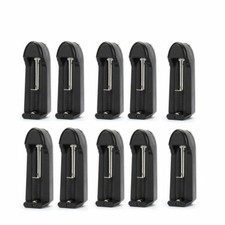 10pcs Smart Battery Charger For 16340 14500 26650 Rechargeable Li-ion Battery