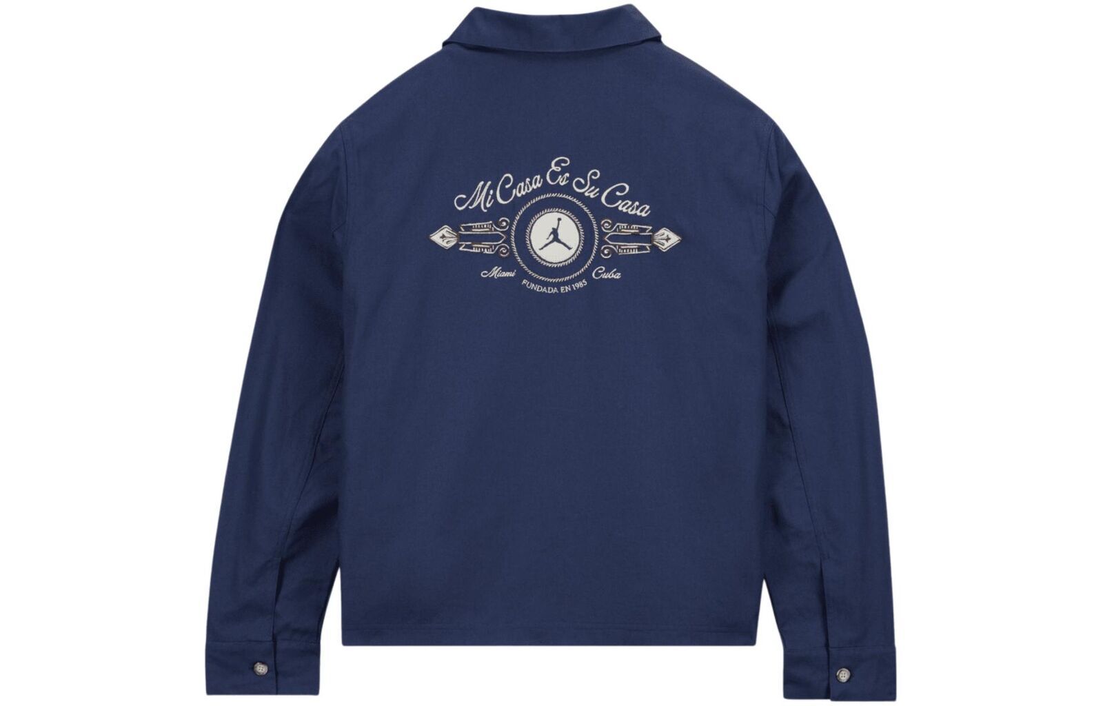 Спортивная куртка на молнии с вышитым рисунком Jordan X SoleFly Collaboration FQ3805-410