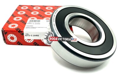 FAG 6312 2HRS DEEP GROOVE BALL BEARING, RUBBER SEALED 60x130x31 mm 6312-2RS
