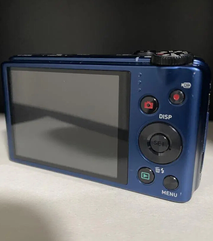 Blue Casio Exilim EX-ZR200 with High-Speed Features | eBay