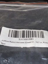 Adjustable Soft Harness with Elastic Leash for Rabbits/Bunny Small Pet Mesh Lead