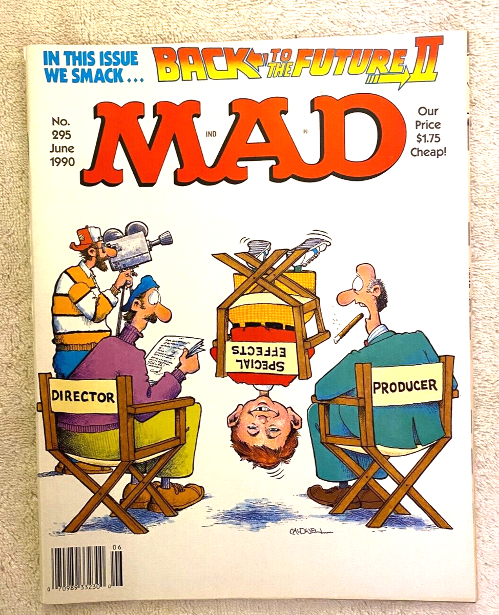 MAD MAGAZINE JUN 90 #295 BACK TO THE FUTURE II, WHEN I WAS YOUR