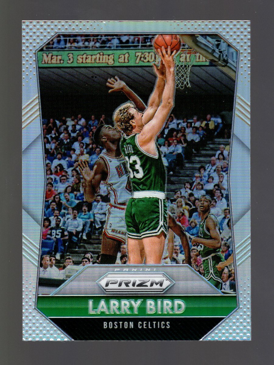 2015-16 PRIZM SILVER #261 LARRY BIRD BOSTON CELTICS 2A