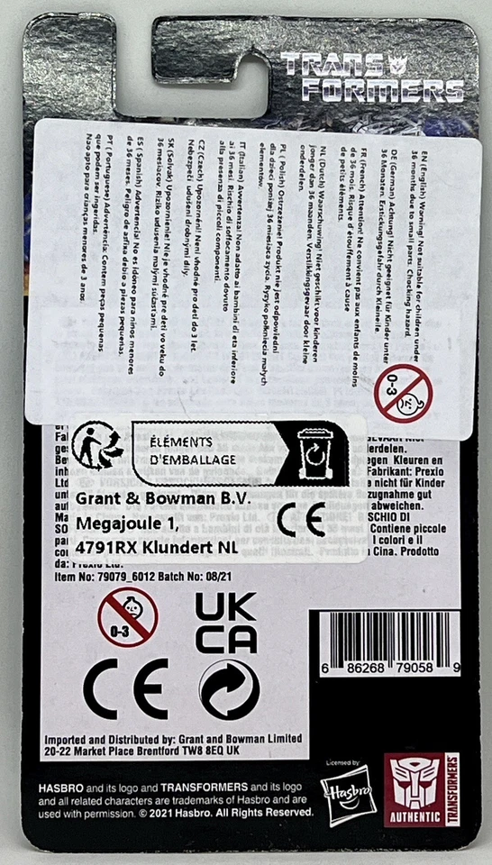 Transformers 6 Mini Figura Set Completo Megatron Starscream Grimlock Optimus - Imagen 4 de 4