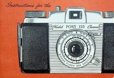 Kodak Pony 135 Camera Instruction Manual