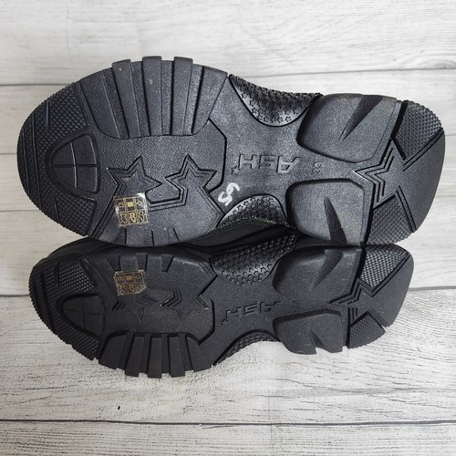 Años 90 Y2K ASH Alfa Botas Gruesas Tenis Senderismo Bloque de Color Mujer EU 39 US 8.5 - Imagen 8 de 12