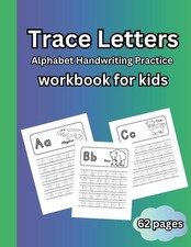 Trace Letters: Alphabet Handwriting Practice workbook for kids