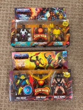 Mattel Masters Of The Universe MOTU Origins Rulers Of The Sun 3-Pack Sealed  X2