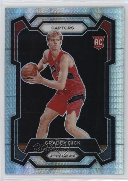 2023-24 Panini Prizm Hyper Prizm Gradey Dick #134 0nr3