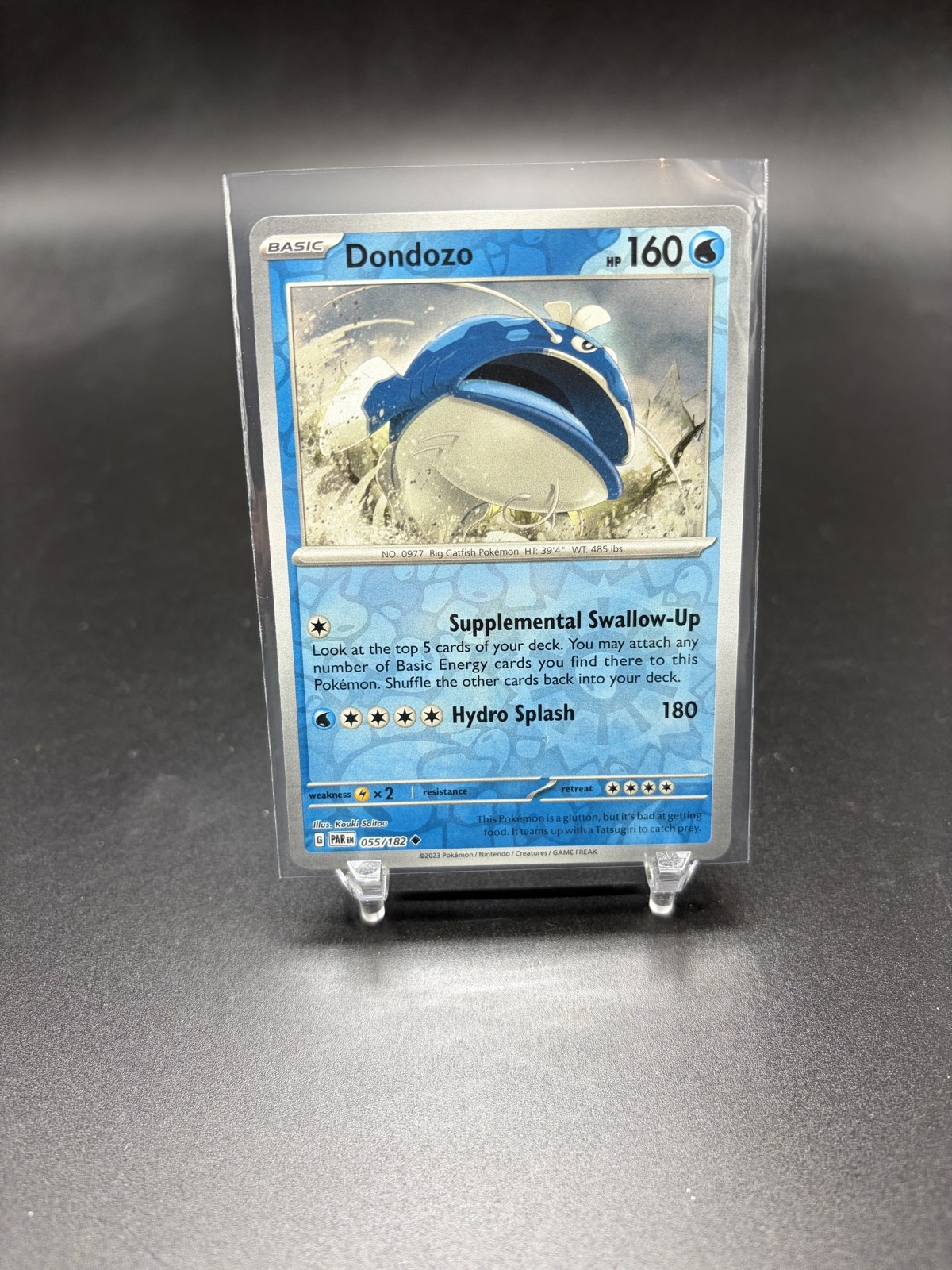 Dondozo 055/182 Pokemon TCG SV04: Paradox Rift Reverse Holo Uncommon