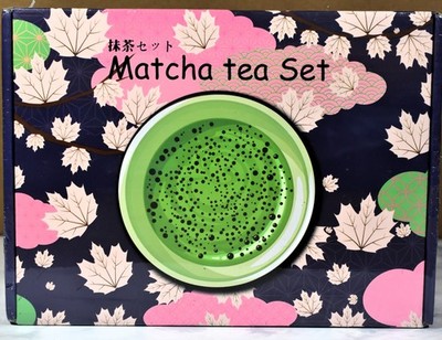 Matcha Tea Set Holder and Accessories