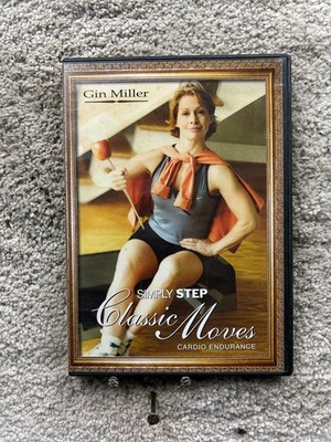 Simply Step Classic Moves Cardio Endurance DVD 2004 Gin Miller Workout