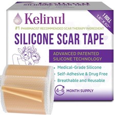 Silicone Scar Sheets 1.6'' x 60''Roll-1.5M - Soft Silicone Gel Scar Tape Pai...