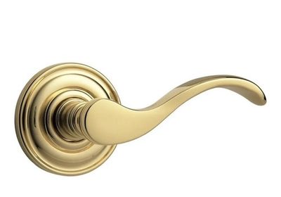 #ad #ad Baldwin 5455 030 PASS Passage Door Lever Polished Brass for Interior Doors $92.00