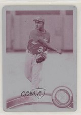 2011 Topps Pro Debut Printing Plate Magenta 1/1 Yordy Cabrera #96 q4j