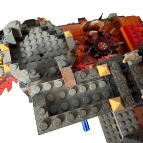 Lego Nexo Knights Jestros Volcano Lair Set 70323 With Minifigure INCOMPLETE