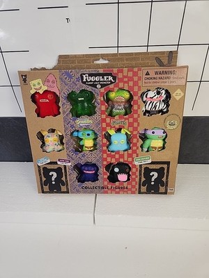 Fuggler Series 2  12-Pack Mini Mystery Bundle B  SpongeBob & TMNT 2.25'' Tall