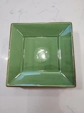 Pottery Barn Asian Square Light Green 8" Salad Plate Made in Japan 4 Available