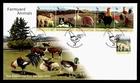 DR WHO 2005 NEW ZEALAND FDC FARMYARD ANIMAL STRIP M79668