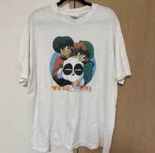 Ranma 1/2 Anime T-shirt 1993 Made in USA Size XL White Short sleeves 2604TK