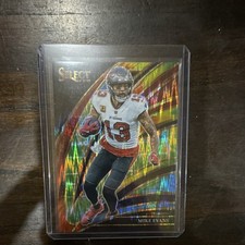 Panini 2025 Select Prizm Club Level Tie-Dye Mike Evans #239 /25 Buccaneers NFL