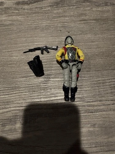 Vintage 1989 GI JOE Python Patrol CRIMSON GUARD V2 Complete